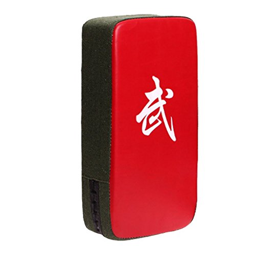 BARGAIN HOUSE PU Leather Muay Thai MMA Martial Art Boxing Karate Taekwondo Kick Target Punching Bag Pad Shield Training - Thumbnail 2
