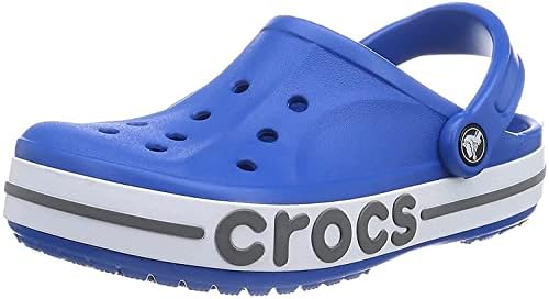 Crocs Bayaband Clog for unisex, Bright Cobalt/Slate Grey, 43/44 EU