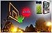 Glow in The Dark Basketball Net Hoop Pair - LED Lighted Smart Basketball Goal with Glowing Hoop Net - Nightime Light Up Glow Hoop Outdoor - Heavy Duty Basketball Air Pump Included