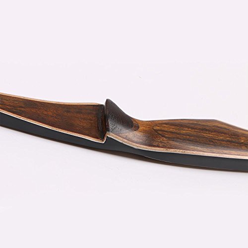 Toparchery-Archery-Hunting-Recurve-Bow-One-Piece-Traditional-Wood-Longbow-Targeting-Practice-Right-Hand-with-Otter-Balls-String-Silencer-35-30