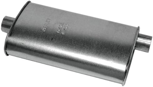 Walker SoundFX 18403 Direct Fit Exhaust Muffler 2.25" Inlet (ID) 2.25" Outlet (ID) for Jeep Comanche
