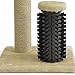Amazon Basics Cat Scratcher - Indoor Classic Single Cat & Kittens Scratching Post with Brush, Small (16.5