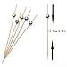 Cocktail Picks Handmade Bamboo Toothpicks 4.7