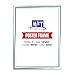 M&T Displays Silver 18x24 Poster Frame 1 inch Aluminum Profile Front Loading Wall Mounting Snap Frame Display for Picture, Document or Certificate with Mitred Corner