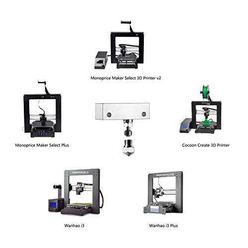 All Metal Hotend with Slotted Cooling Block for