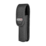 TrustFire Nylon Flashlight Holster Belt Durable Holder Case for 4"-6" Flashlight Adjustable Tactical Torch Cover for 18650 Flashlight Models T3 T4 E3R A8 Z9 Fenix UC30 UC35 E35 Surefire G2 6P E2L