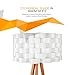 Brightech Bijou Tripod Floor Lamp Contemporary Design for Modern Living Rooms Soft Ambient Lighting Made with Natural Wood - Natural Color Wood
