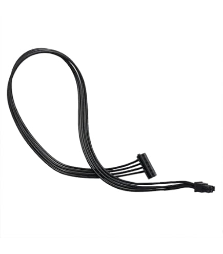 JMT Mini 4 Pin to SATA SSD PC Power Cable for Lenovo M410 M415