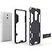 Huawei Honor 6X Case, Huawei Mate 9 Lite Case, CoverON [Shadow Armor Series] Hard Slim Hybrid Kickstand Phone Cover Case for Huawei Honor 6X or Mate 9 Lite- Navy Gray