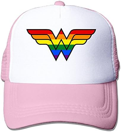 LeaDear Unisex Fashion Adjustable Wonder Woman Snapback Cap Trucker Hat / Headwear