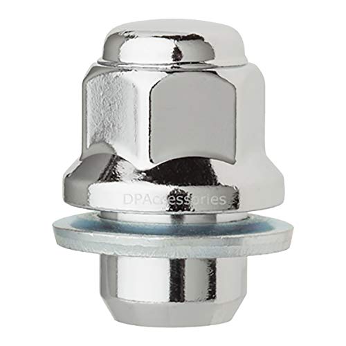 DPAccessories LCM3C6HCOCH04024 24 Chrome Lug Nuts for Toyota Lexus Scion Aluminum Wheels 90084-94001 99051.1 Wheel Lug Nut
