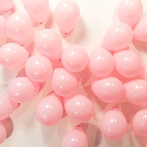 05" Round Pink 100Ct Qualatex Plain Latex Balloons Bag of 100 Balloons, 5-Inch - Image 4