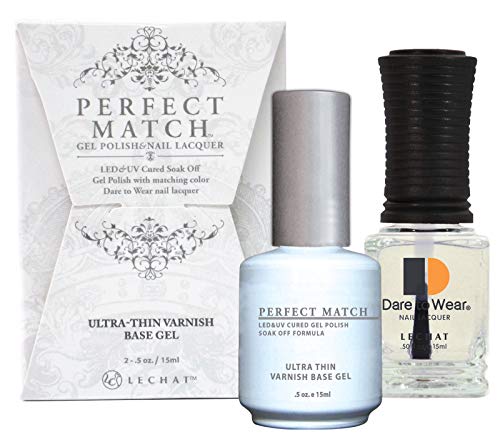 Lechat Perfect Match Gel + Nail Polish Ultra-Thin Varnish 0.5oz