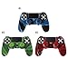 Feamos Silicone Shell for PS4 Controller with 2 Joystick Caps Bumping Design for Gamers Men Christmas Gift (Red)thumb 2