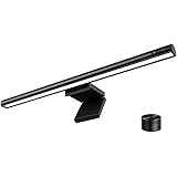 MELIFO Monitor Light Bar,Monitor Lights with Mechanical Switch＆Wireless Remote Dual Control,Computer Light with Stepless Dimm