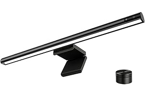 MELIFO Curved Monitor Light Bar for Curved Monitor,E-Reading LED Monitor Light with 3 Color Temperature Modes Stepless Dimming,Monitor Lamp with USB Powered for Work and Office (L1 Plus)