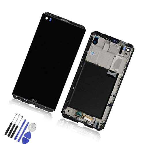 BCPP Games&Tech Replacement LCD Touch Screen Digitizer Assembly with Frame for LG V20
