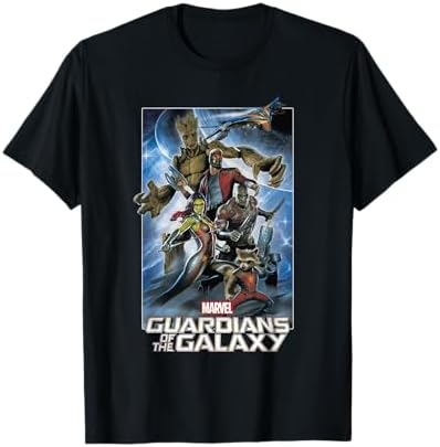 Amazon.com: Marvel Guardians of The Galaxy Retro Comic Cover T