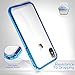 Mkeke Compatible with iPhone Xs Case,iPhone X Case, Anti-Scratch Shock Absorption Cover Case iPhone Xs/X Blue