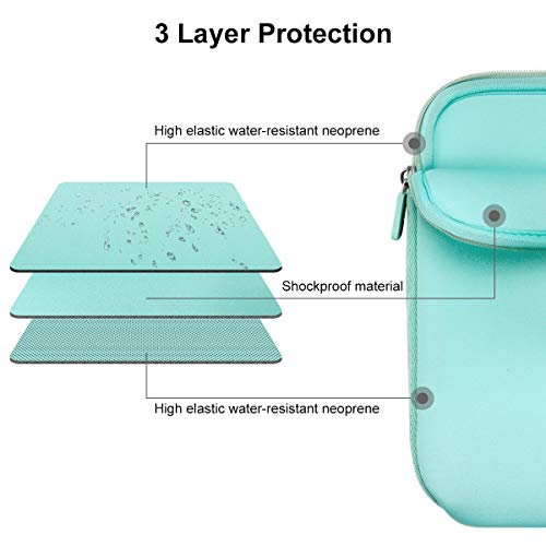 image for AULEEP 13-14 Inch Laptop Sleeves, Neoprene Notebook Computer Pocket Ta