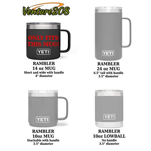 Mug Buddy Cup Holder Adapter System for Yeti Rambler 14 oz Mug