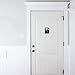 #1 Selling - VEIU Mini by Eques - Smart Video Doorbell & Door Viewer - Rechargeable and Easy Installation - Award Winning Digital Peephole WiFi Security Camera (Night Vision) - iOS & Android