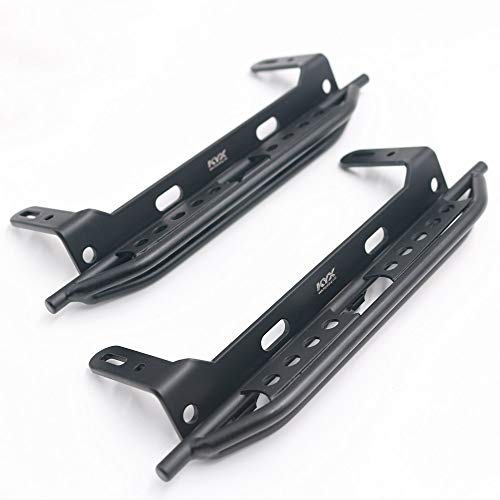 KYX Racing Metal Side Step Running Boards FootPlate for 1/10 RC