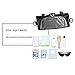 CFF Waterproof Handle-bar Bag Bicycle Motorcycle Front Mounted Portable Storage W/Transparent Pouch Compatible with Apple Phone 6,6s,7,8,8p,X,and Sumsung 8, 9thumb 4