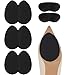 Dr. Foot Self-Adhesive Non-Skid Shoe Pads Anti Slip Shoe Grips for High Heels, Anti-Shedding Non-Slip Rubber Sole Protectors (3 Pairs)