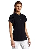 Dickies Women's Pique Polo Shirt, Dark Navy, Large