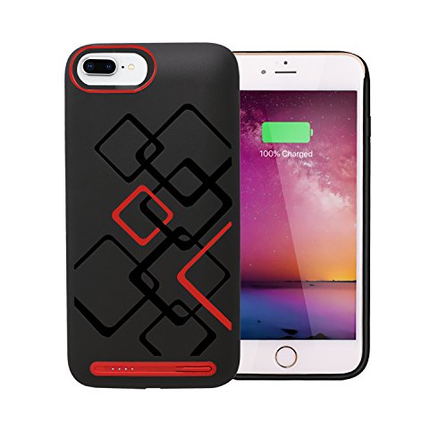 Charging case, bluenin 5000mah durable battery case wit…