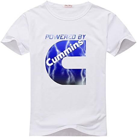 Cummins Dodge Blue Lightning HANDAV Men's Graphic Cotton Tee Shirt