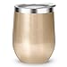 MASCOTKING 12 oz Wine Tumbler,Double Vacuum Insulated Wine Glass with Lids for Keeping Wine, Coffee, Drinks, Champagne, Cocktails-Family and Business Gifts(12oz, O-Champagne)