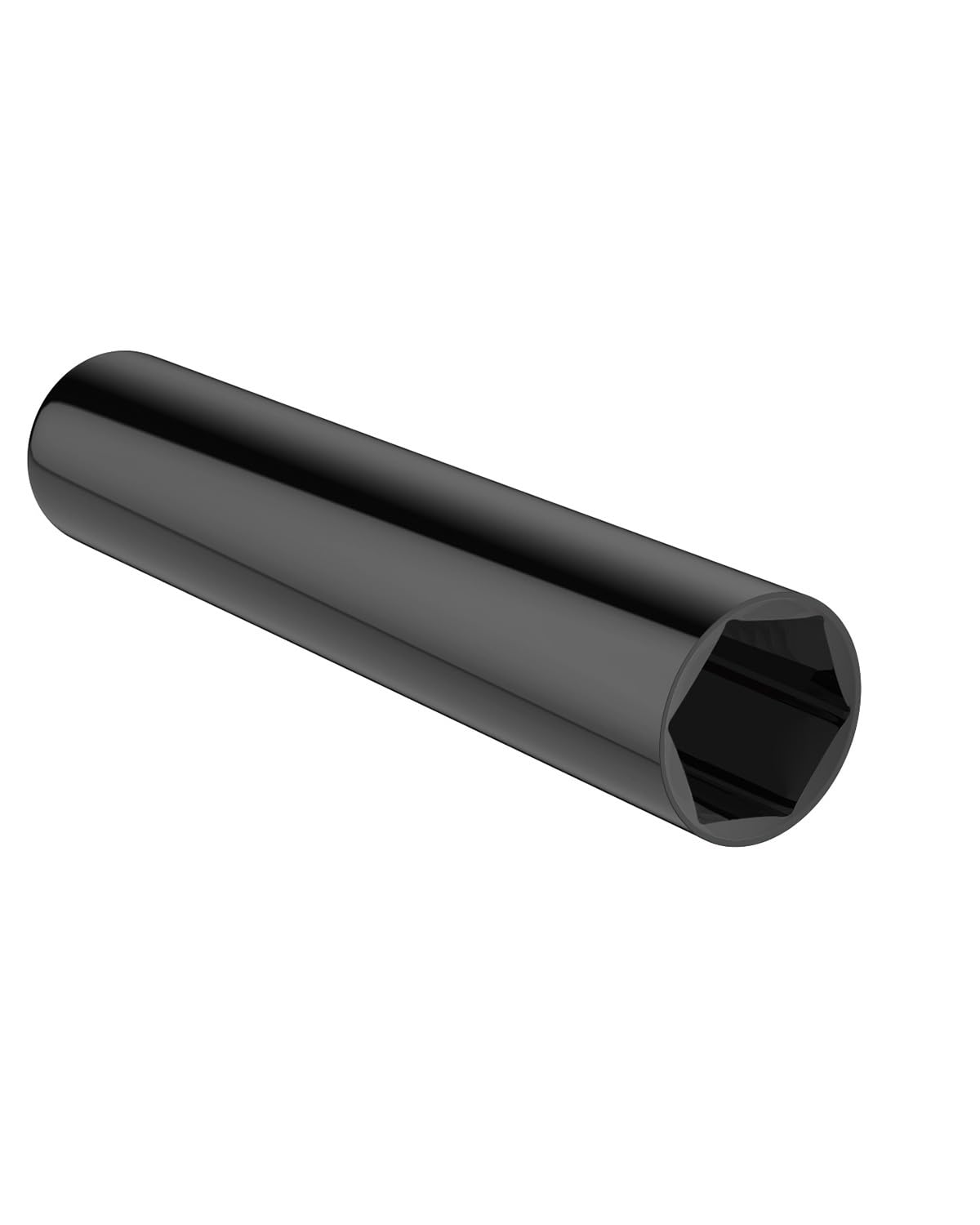 Photo 1 of GAsupply Spiked Lug Nuts Key with 19mm Hex, Universal Spike Lug Nuts Socket Replacement Tool Wrench for M14x1.5, M14x2, 9/16-18, 1/2-20, M12x1.5, M12x1.25, 3/4" 19mm Hex Spiked Lug Nut. Black 1pc