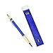 Eshylala 2.0 mm Lead Holder Metal Mechanical Pencil Automatic Mechanical Drafting Pencil for Draft Drawing,Carpenter,Crafting, Art Sketching + 12 Leads (Blue)