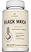 Premium Black Maca Capsules – 1,000mg of Black Maca Root per Serving – Gelatinized Black Maca Powder from Peru – Powerful Black Maca Supplement - 60 Vegetarian Capsules