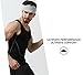 Mens Sweat Bands - Sport Headbands for Men - Workout Headbands for Women - Running Headband -Tennis Athletic Sweatband