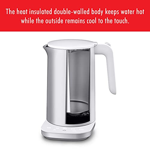 ZWILLING Enfinigy Cool Touch 1.5Liter Electric Kettle Pro, Cordless