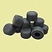Renovators Supply Manufacturing Silicone Door Stopper Tips 5/8 in. Door Stopper Bumper Caps 10 Replacement Tip Ends for Absorbing Shock Wall and Floor Protector