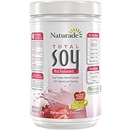 Naturade Total Soy All-Natural Powder â€“ Strawberry Creme â€“ 17.88 oz