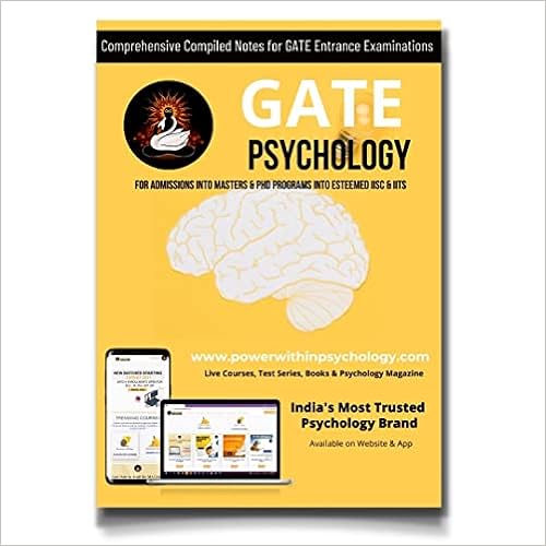GATE Psychology Entrance Exam Preparation Book from Coding-Bishal