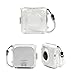 Crystal Clear Printer Protector Case with Strap for PAPERANG P1 Portable Instant Thermal Receipt Photo Printer (Clear)