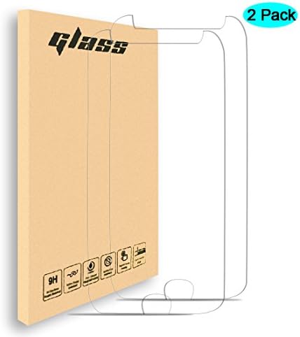JOSHENYP for Moto G5S Plus Screen Protector,[2-PACK] 0.3mm Ultra Thin 2.5D Round Edge HD Clear Tempered Glass Screen Protector Film for Motorola Moto G5S Plus