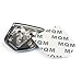 Areyourshop Head Grill Emblem Badge Sticker Decal Chromed Metal for Ram 6 x6.6CM(2.40x2.60Inch), Black