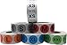 InStockLabels XS-XXL Color Coded Clothing Size Stickers 3/4 Inch 500 Stickers Per Size 3,000 Total Adhesive Stickers