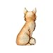 Enesco Jim Shore Heartwood Creek White Woodland Fox Stone Resin Figurine