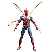 Rulercosplay Iron Spider Action Figure - Marvel Authorization Avengers 3 Action Figures 7 inches (Spider-Man)