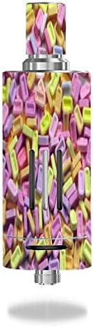 Joyetech Delta 2 Tank Vape E-Cig Mod Box Vinyl DECAL STICKER Skin Wrap / Popular Candy Print 80's