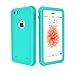 iPhone SE 5S 5 Waterproof Case, iThrough iPhone SE Underwater Case, Dust Drop Snow Shock Proof, IP68 Touch ID Heavy Duty Protective Carrying Integrated Magnetic Case Cover for iPhone SE 5S 5 (Blue)