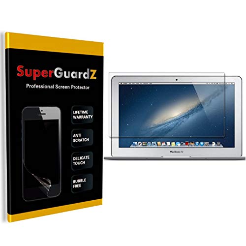 [2-Pack] for MacBook Air 11 inch Screen Protector - SuperGuardZ, Ultra Clear, Anti-Scratch, Anti-Bubble [Lifetime Replacement] + 2 Stylus Pen